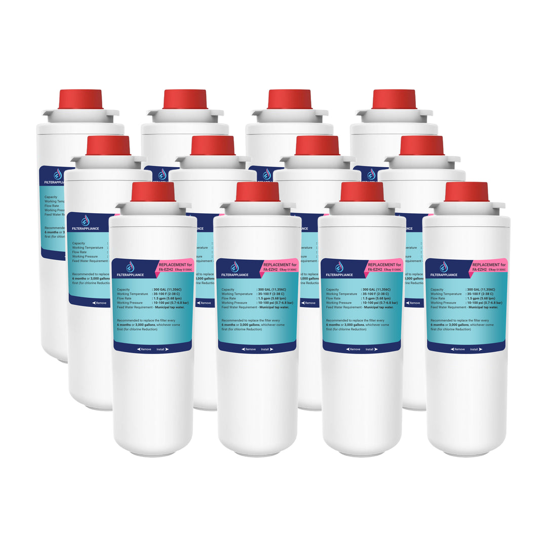 Filterappliance WaterSentry Plus EZH2O Water Filter Replacement Compatible with Elkay 51300C Long