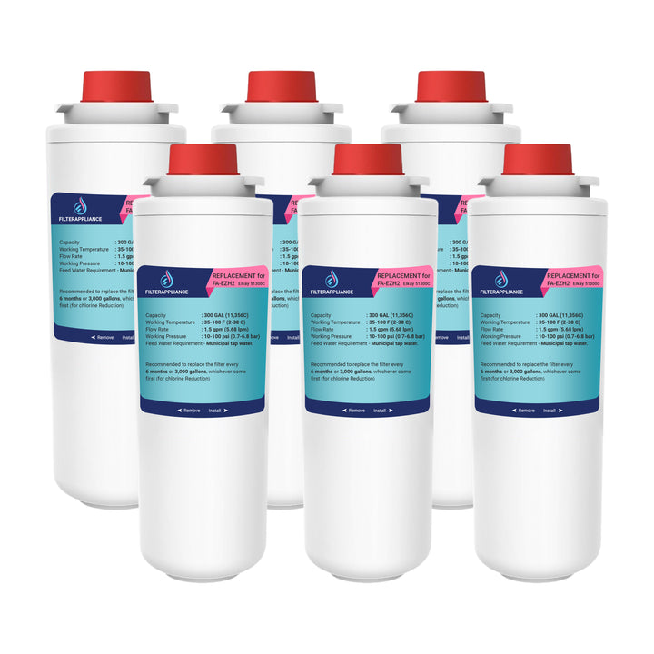 Filterappliance WaterSentry Plus EZH2O Water Filter Replacement Compatible with Elkay 51300C Long