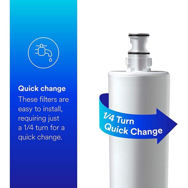 Filtrete 3US-PF01 Advanced Under Sink Quick Change Water Filtration Filter, Compatible with 3US-PS01 System