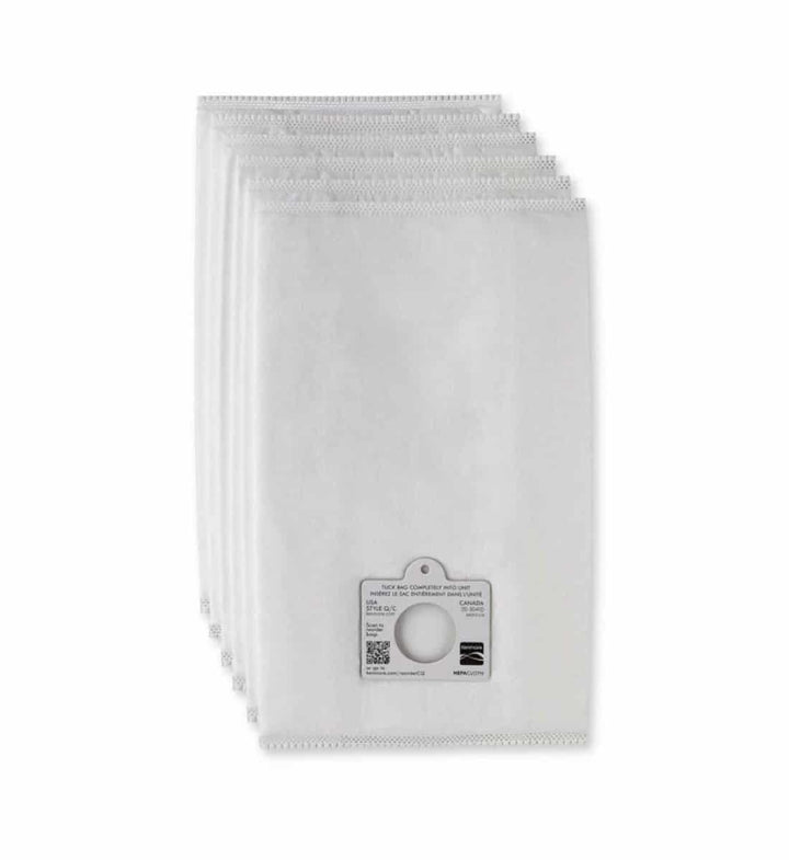 Kenmore 53291 Q/C HEPA Vacuum Bags For Canister Vacuums, 3 Pack 6Pcs