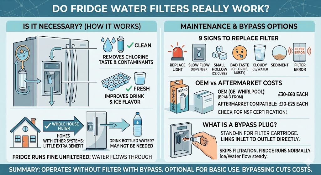 Do Refrigerator Water Filters Really Work?