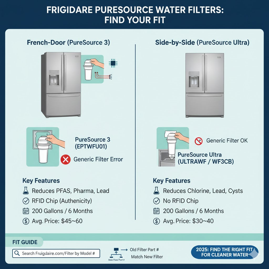 Frigidaire PureSource Series Water Filters