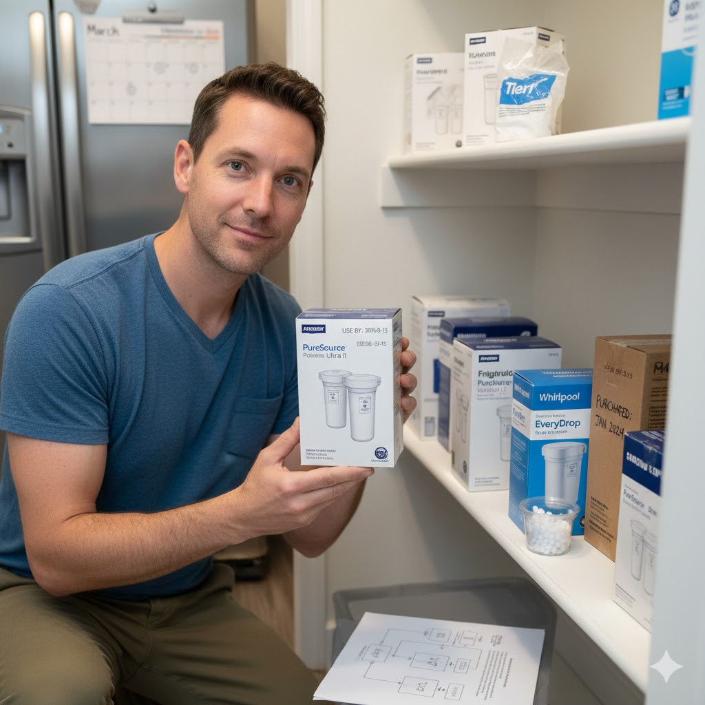 How to Store Spare Refrigerator Water Filters Properly