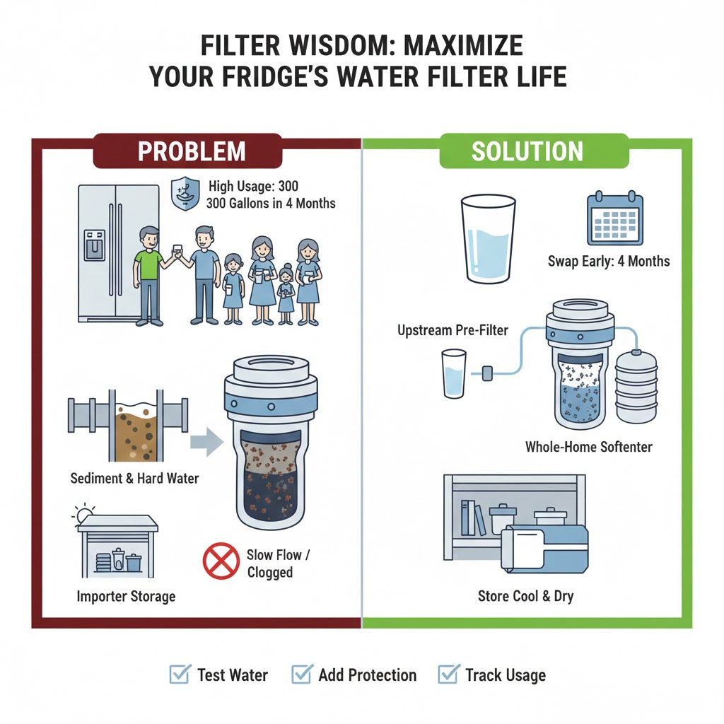 Refrigerator Water Filter Lifespan