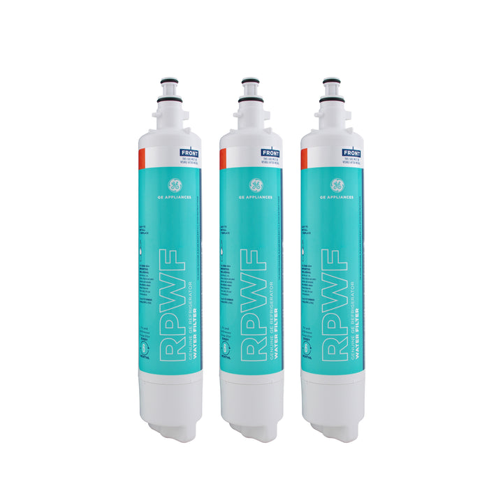 GE RPWF Refrigerator Water Filter, Replacement Filter (No Chip)