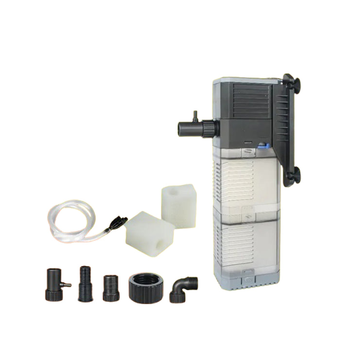 3-in-1 Aquarium Filter – Oxygenation, Filtration & Water Pump for Clear, Healthy Aquariums