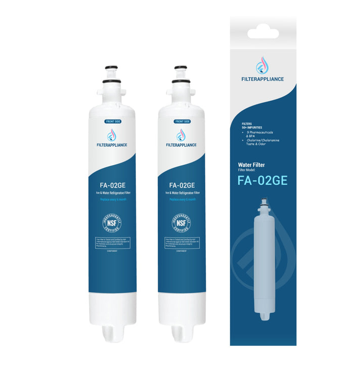 Filterappliance FA-02GE Replacement for GE RPWFE, RPWF Refrigerator Water Filter (No Chip)