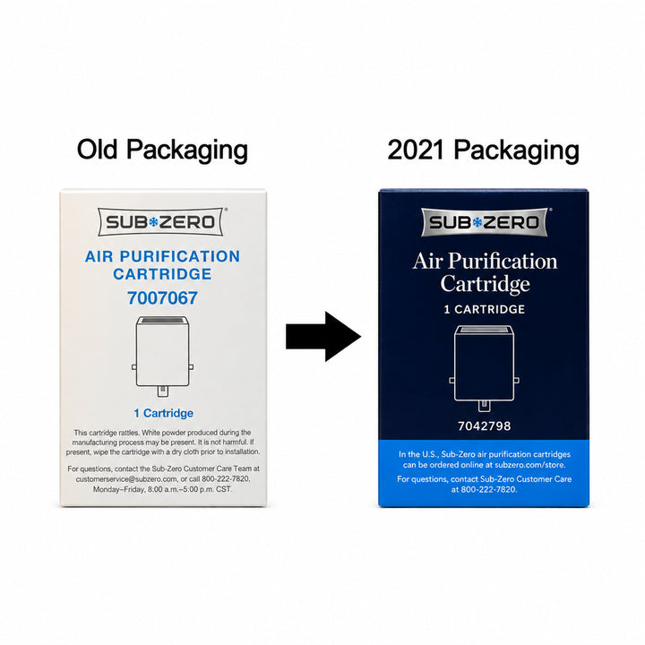Sub Zero Air Purification Cartridge 7042798- Filter Appliance