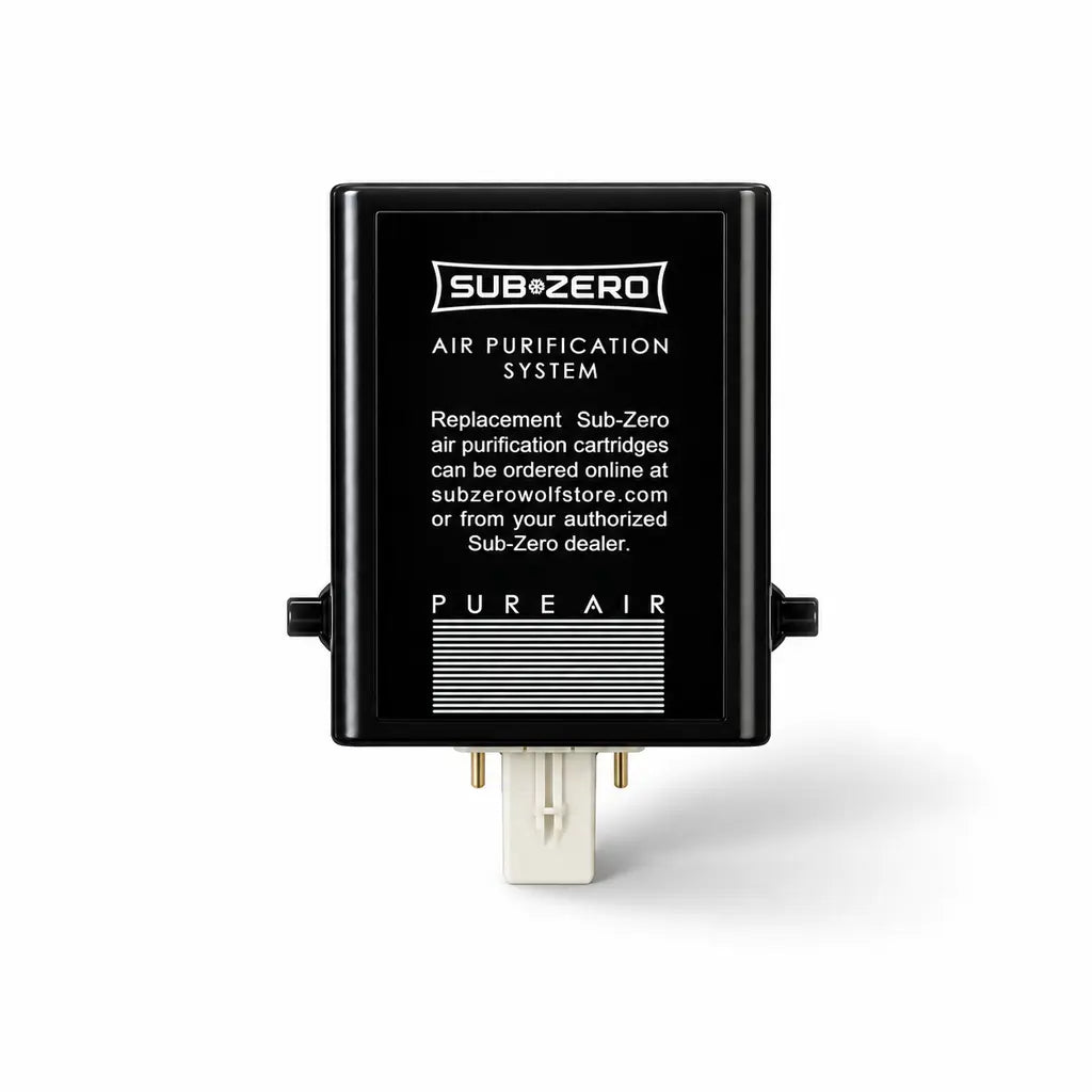 Genuine Sub-Zero 7042798 refrigerator air purification cartridge and white connector- Filter Appliance
