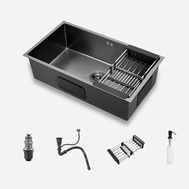 15 x 12 Inch Commercial Grade Stainless Steel Kitchen Sink – Durable & Noise-Reducing