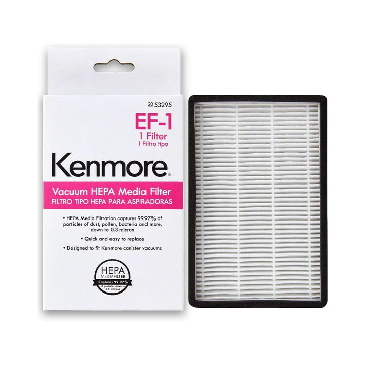 Kenmore 53295 EF-1 HEPA Media Vacuum Cleaner Exhaust Air Filter