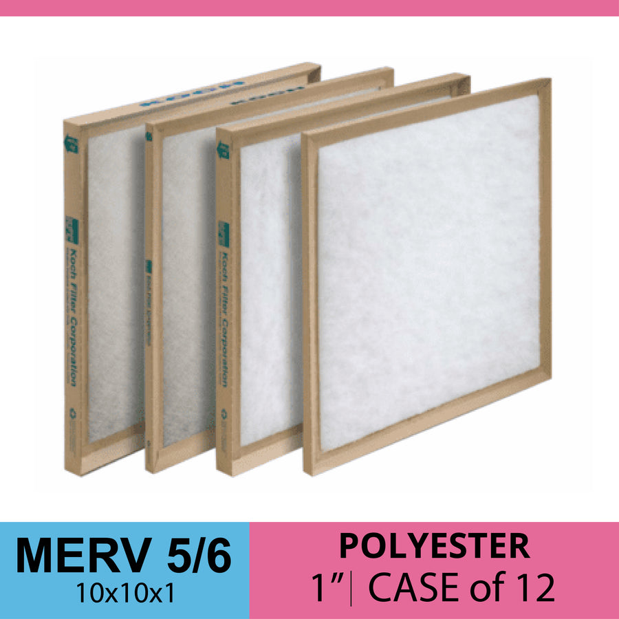Koch 10x10x1 Disposable Polyester Air Filter