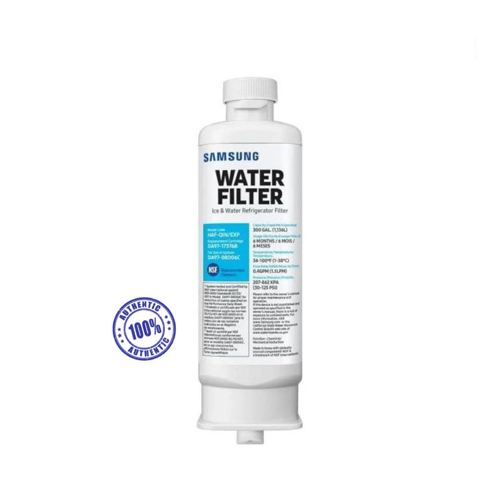 Samsung HAF-QIN/EXP DA97-17376B Ice & Water Filter 6 Month 300 Gal NSF Genuine