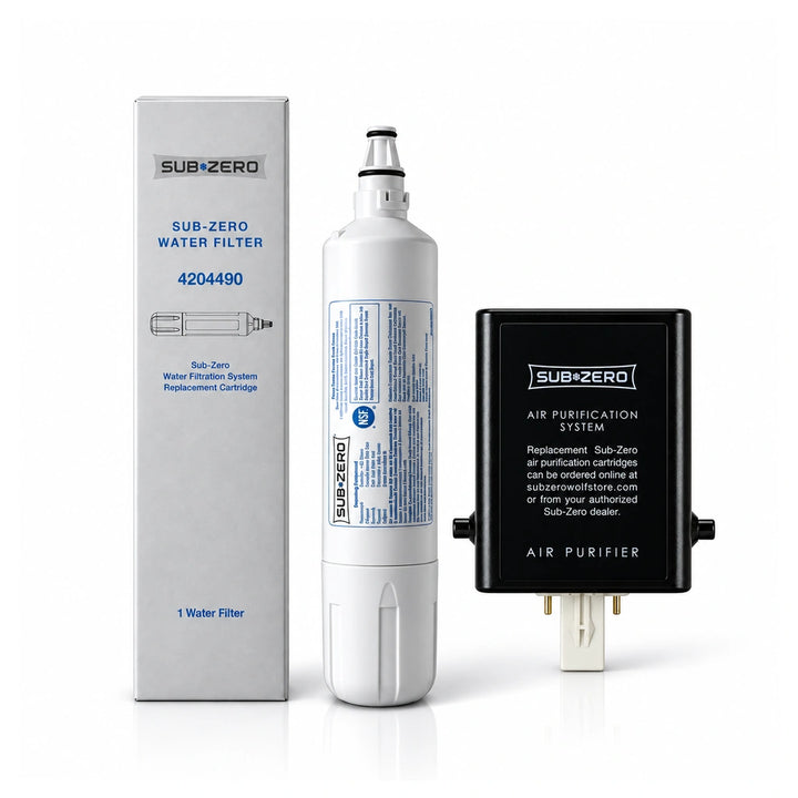 Sub Zero 4204490 Water Filter & 7042798 Air Cartridge Combo Pack- Filter Appliance