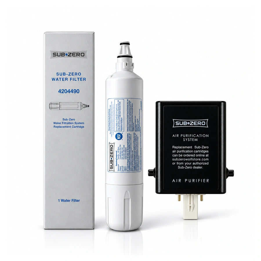 Sub Zero 4204490 Water Filter & 7042798 Air Cartridge Combo Pack- Filter Appliance