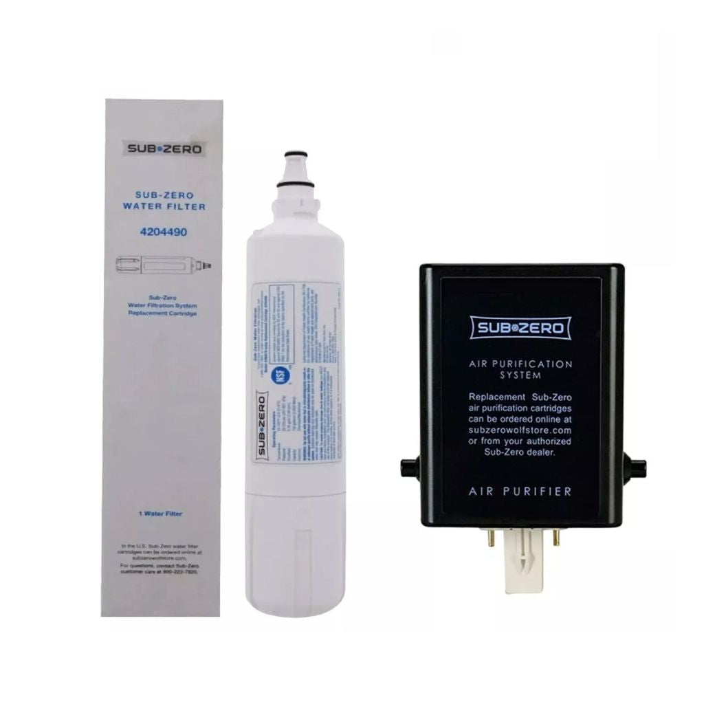 Slb Filter Sub Sub Zero 4204490 Water Filter & 7042798 Air Cartridge Combo Pack ...