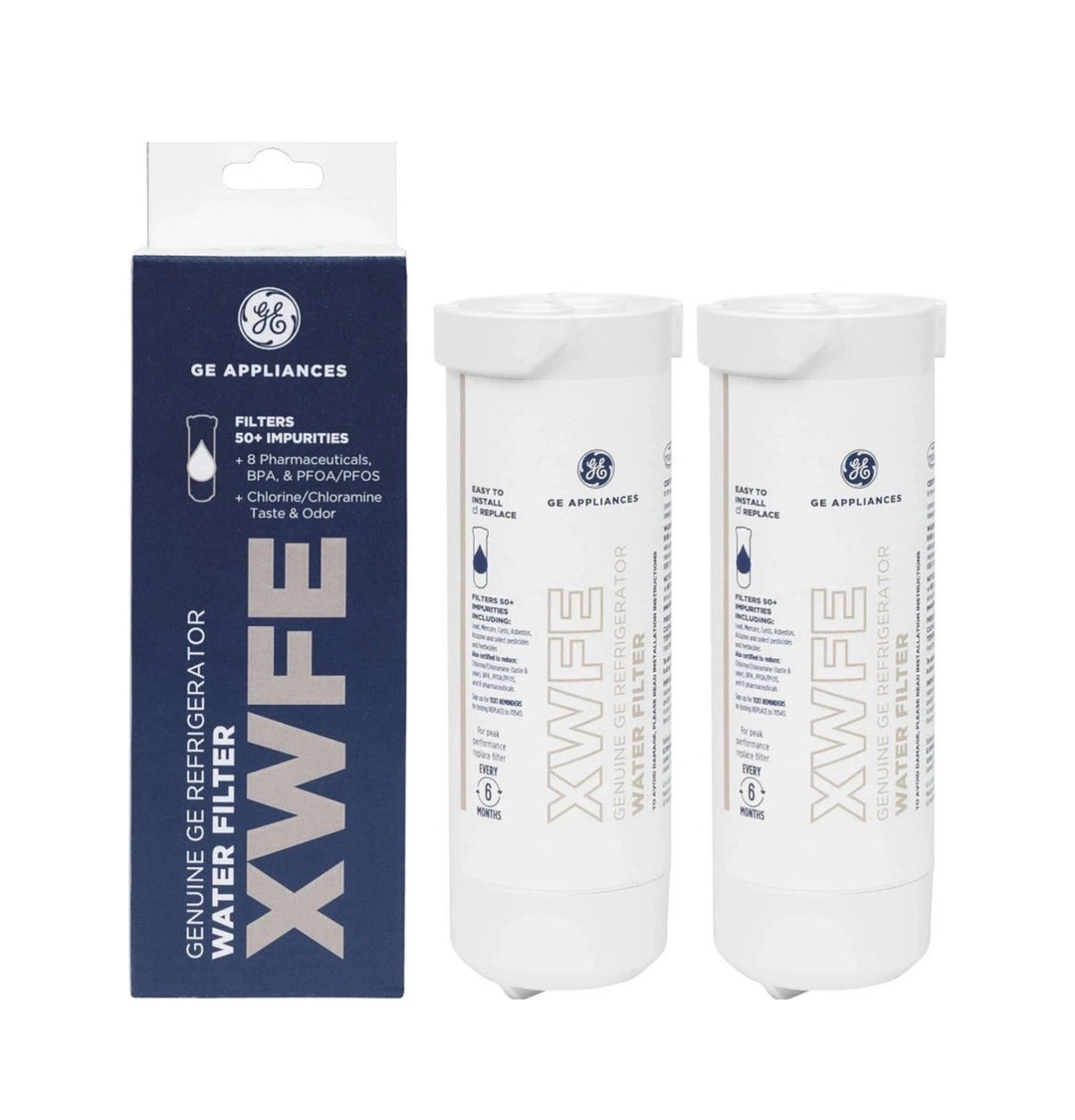 GE XWFE Refrigerator Water Filter, OEM Replacement Filter With RFID Chip