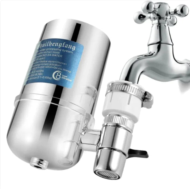 Electroplated Home Water Purification System