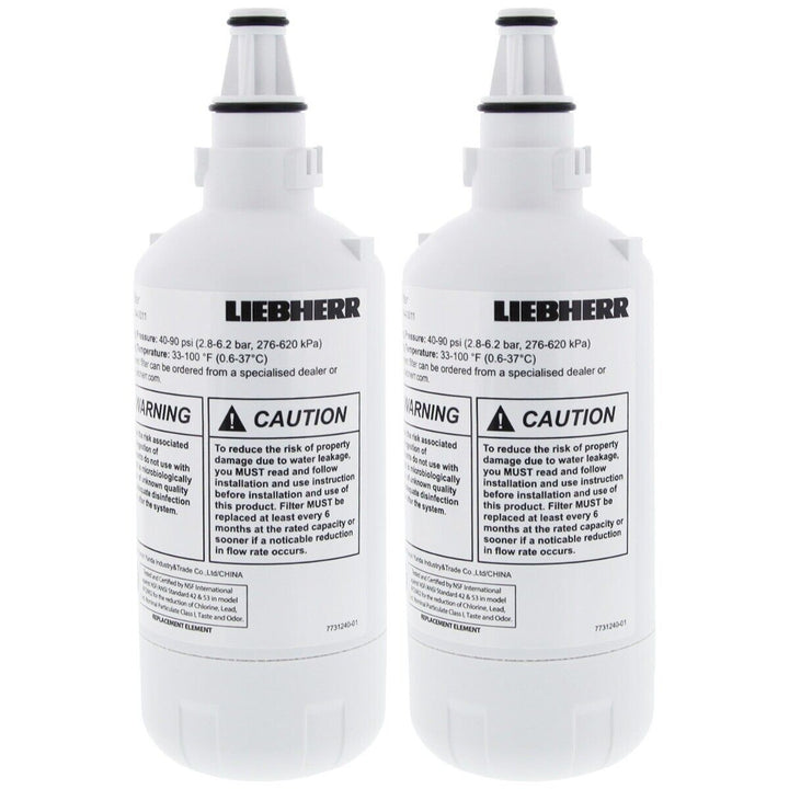 Liebherr 7440000 Refrigerator Water Filter Replacement, White, 744000200