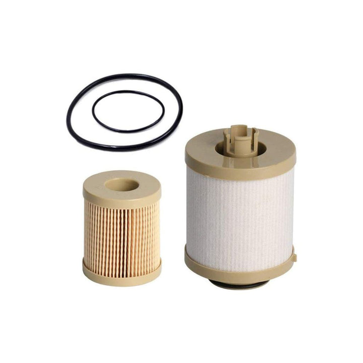 Motorcraft FD-4616 primary and secondary fuel filters with rubber o-rings included