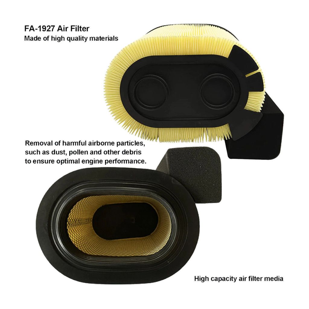 Close-up of Motorcraft diesel fuel filter FD-4596 with o-ring included, for Ford Power Stroke diesel engines