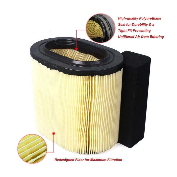 Motorcraft Fuel Filter FD-4596 for Ford Power Stroke diesel engines with o-ring, shown individually.