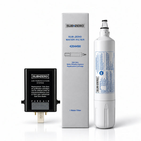 Sub Zero 4204490 Water Filter & 7007067 Air Cartridge Combo Pack